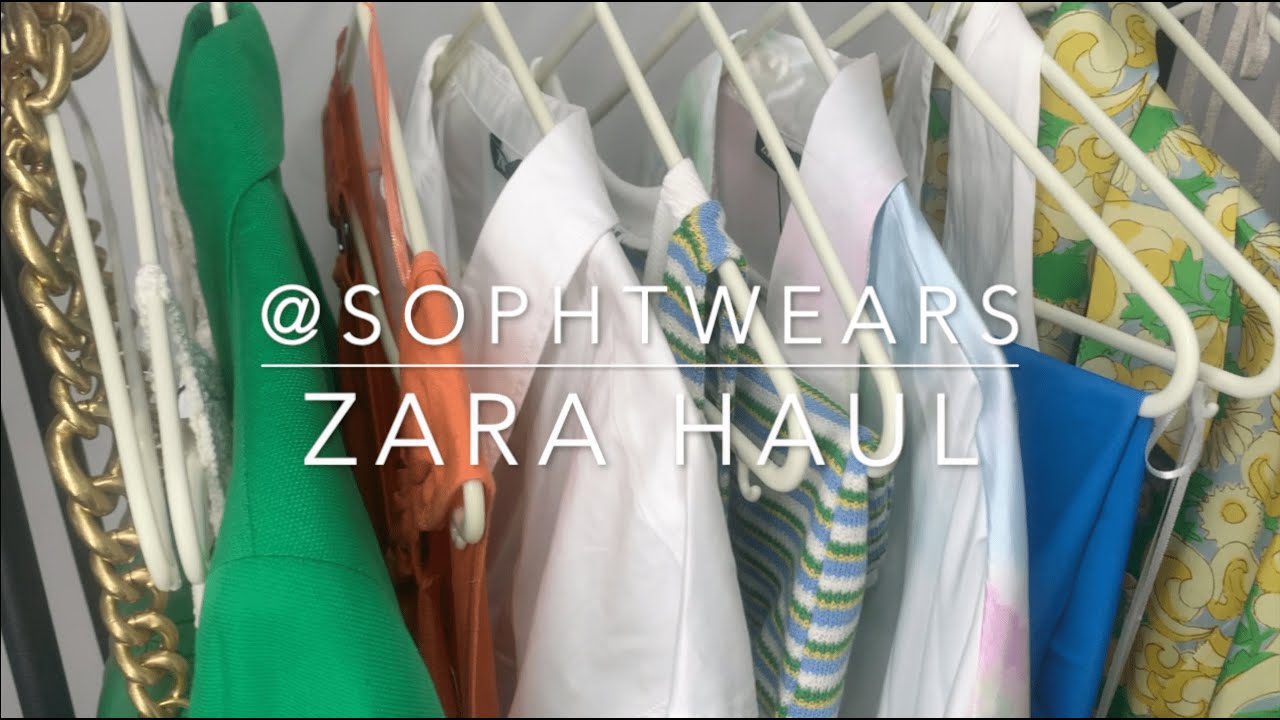 ZARA HAUL | SUMMER STYLING | JUNE 2021 | SOPHTWEARS