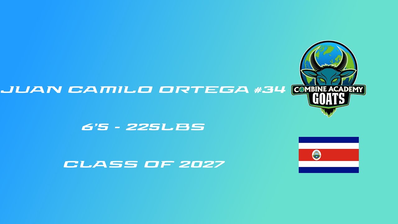 Combine Academy - Juan Camilo Ortega Mid Season Highlights