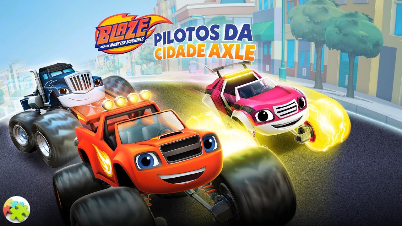 BLAZE AND THE MONSTER MACHINES. Pilotos da Cidade Axle  Episódio 1. Conhecendo o jogo!