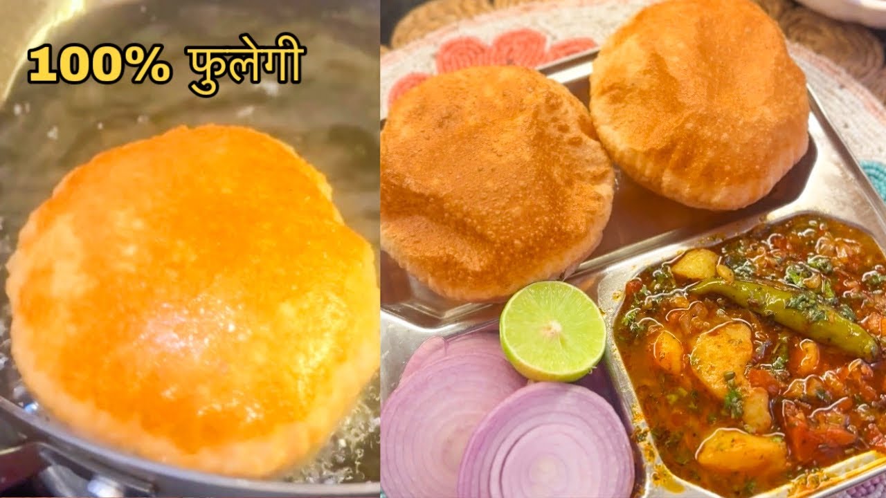 Soft Puffy Poori | पूरी के आटे में बस ये 1 चीज़ मिला दो | @Shilpasfoodcorner