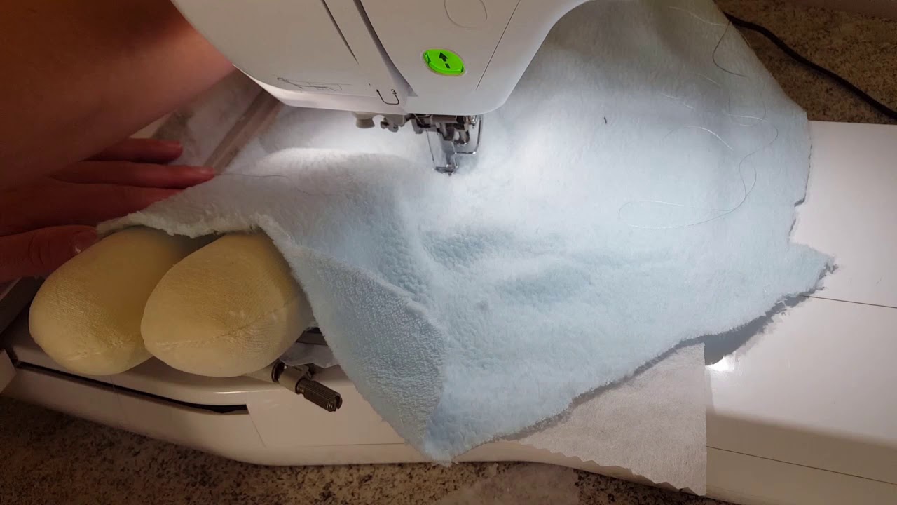 Como fazer uma boneca na bordadeira