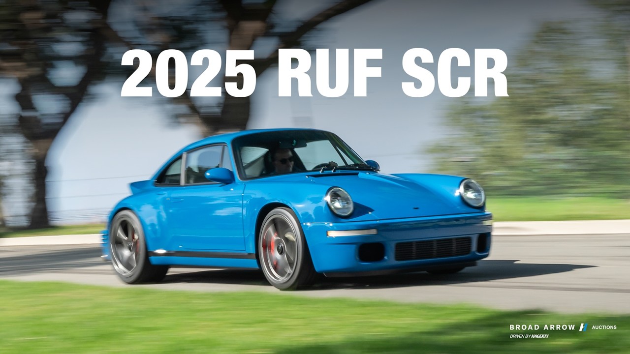 A Hand Built Supercar With A Familiar Silhouette | 2025 RUF SCR | The Porsche Air|Water Auction