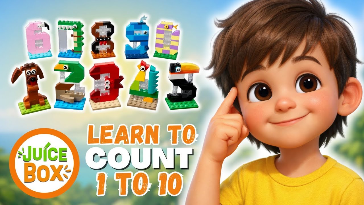 LEGO Числа и вера | Изучаем числа от 1 до 10 с помощью Библии для детей!