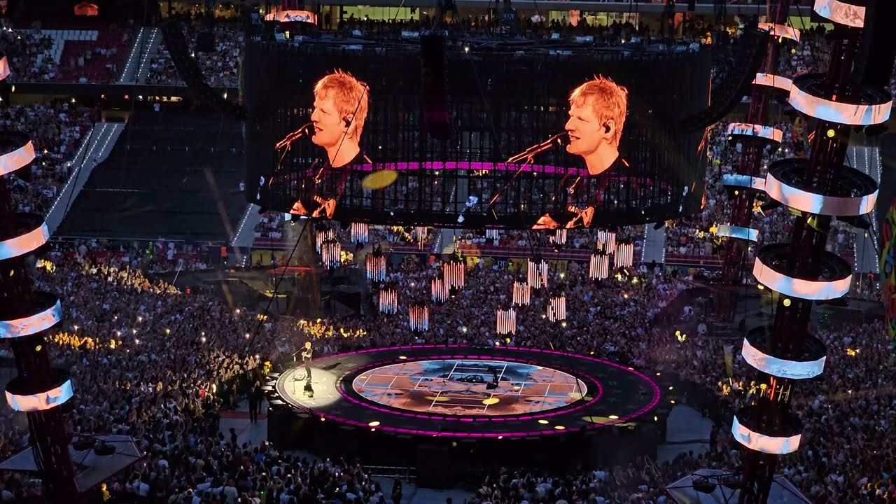 ED SHEERAN - Give Me Love (Live in Madrid) 4K