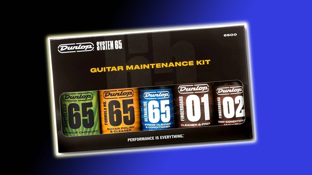 Как полировать и чистить гитару с помощью набора Dunlop Polish Kit