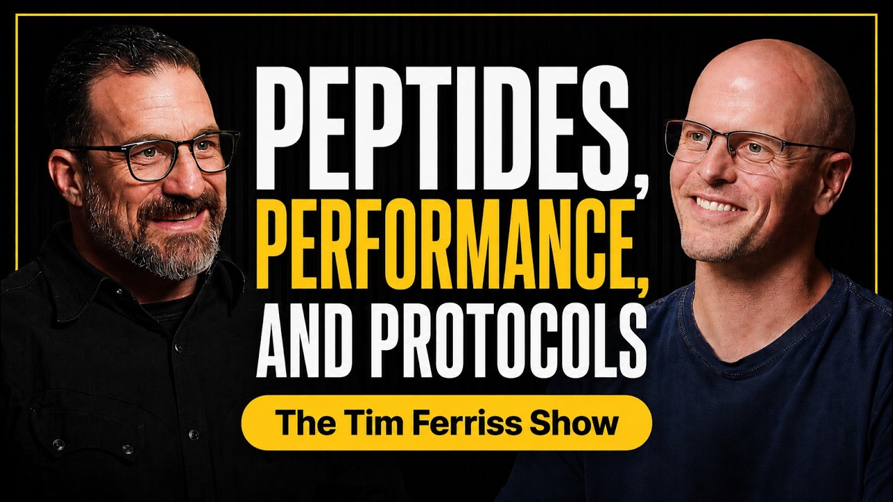 Dr. Andrew Huberman &mdash; Peptides, Performance, and Protocols