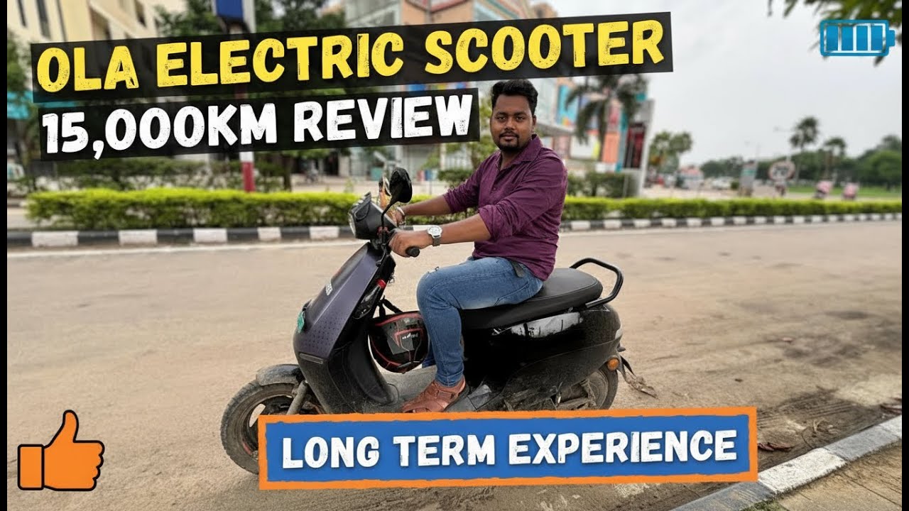 OLA ELECTRIC SCOOTER 15,000KM REVIEW