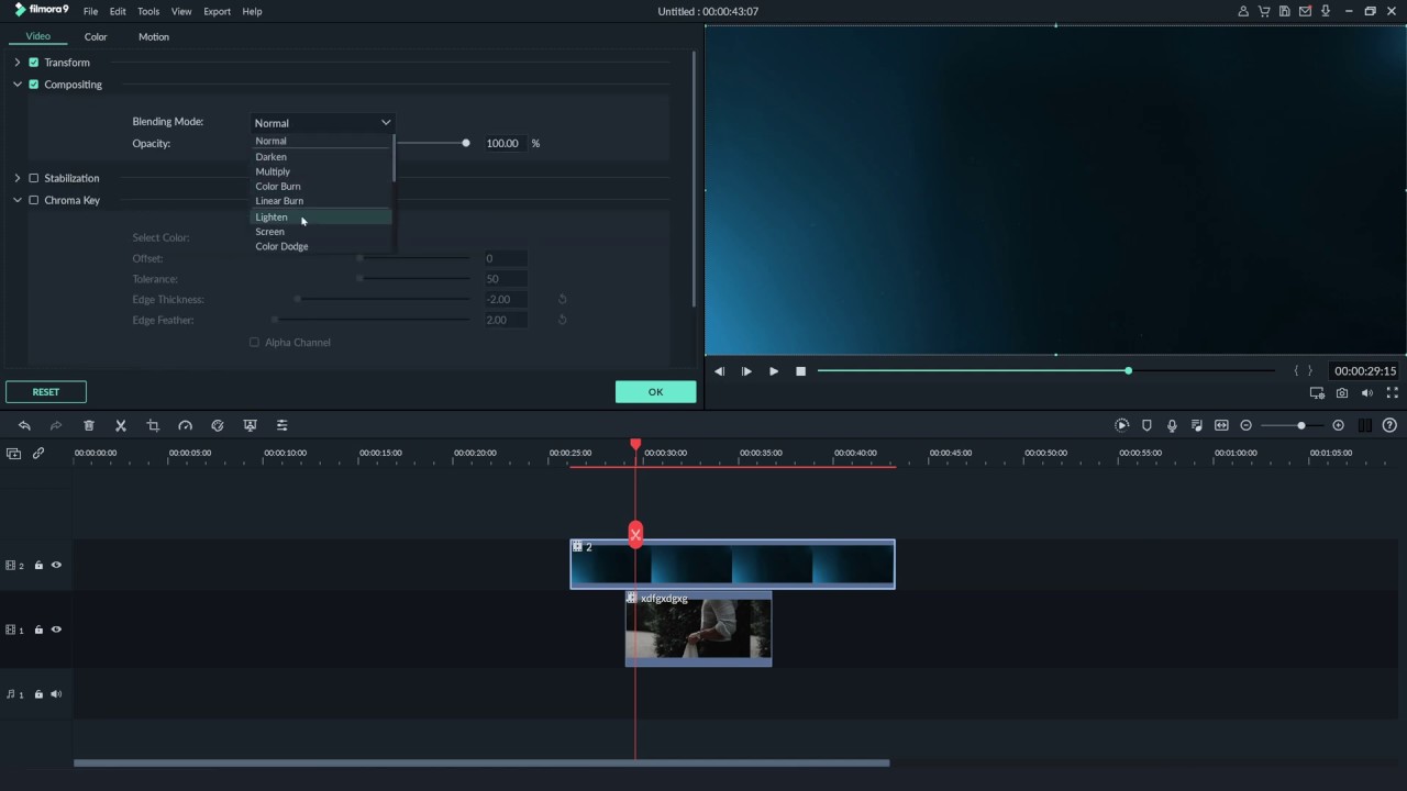 How to Change the Blend Mode | Filmora
