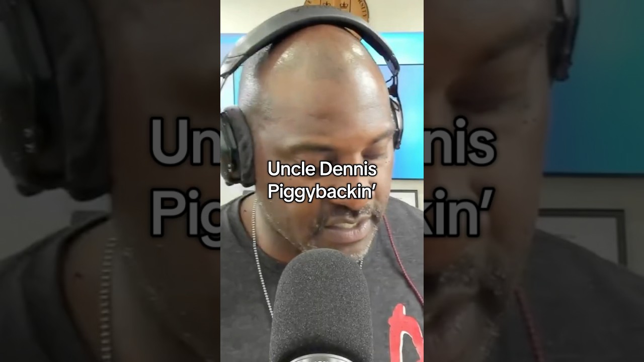 Uncle Dennis Piggybackin'