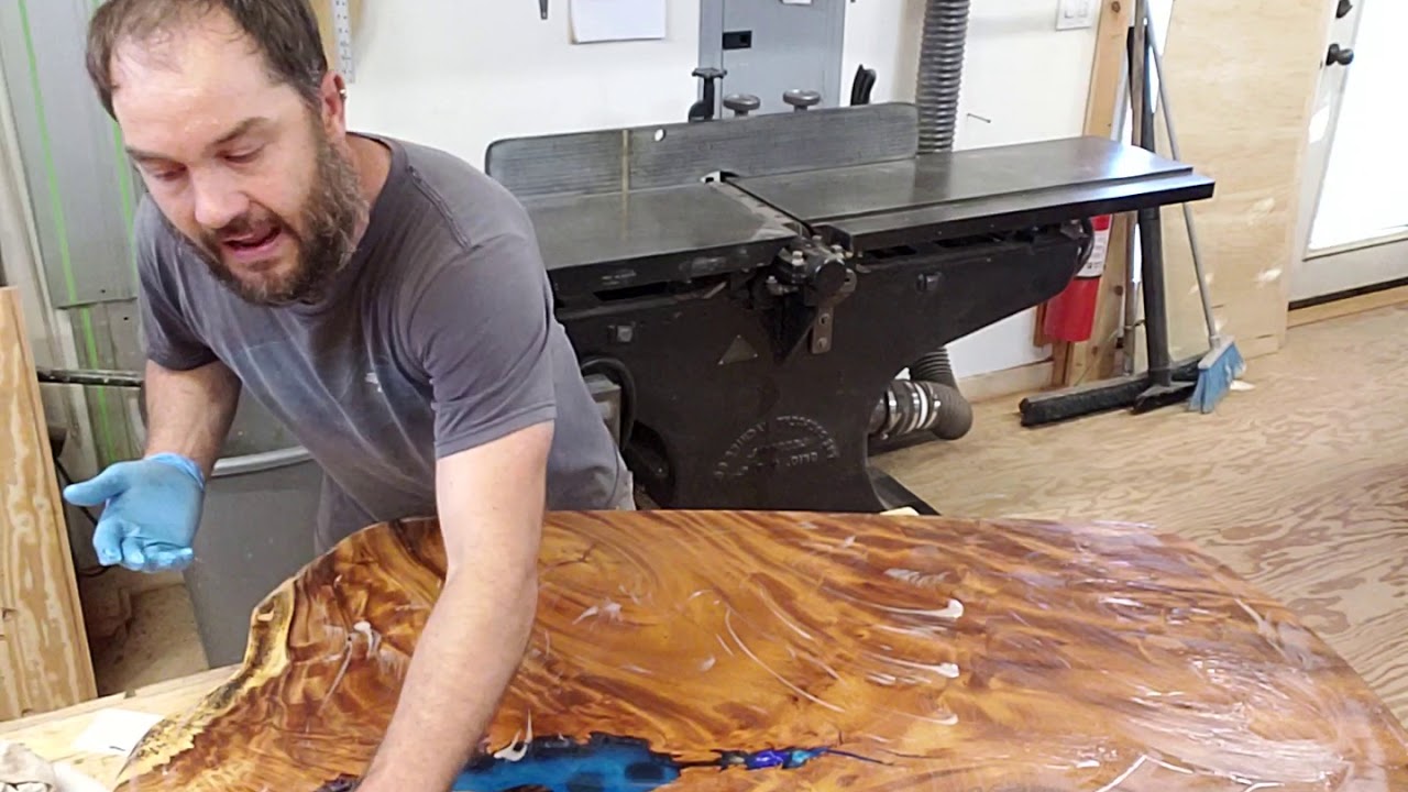 How to apply osmo polyx hardwax oil to furniture