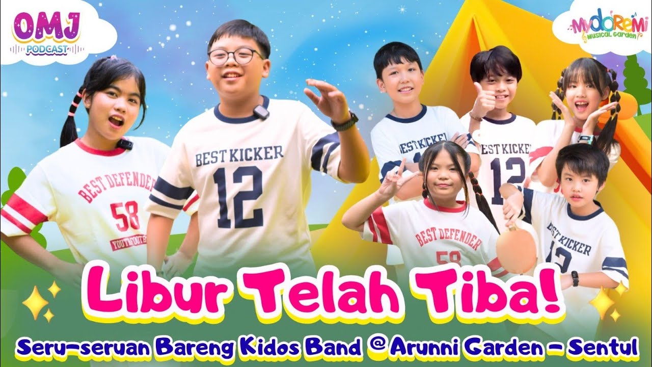 Libur Telah Tiba, seru-seruan Kidos Band! #mydoremi #kidosband #liburtelahtiba #OMJ #laguanak #anak 