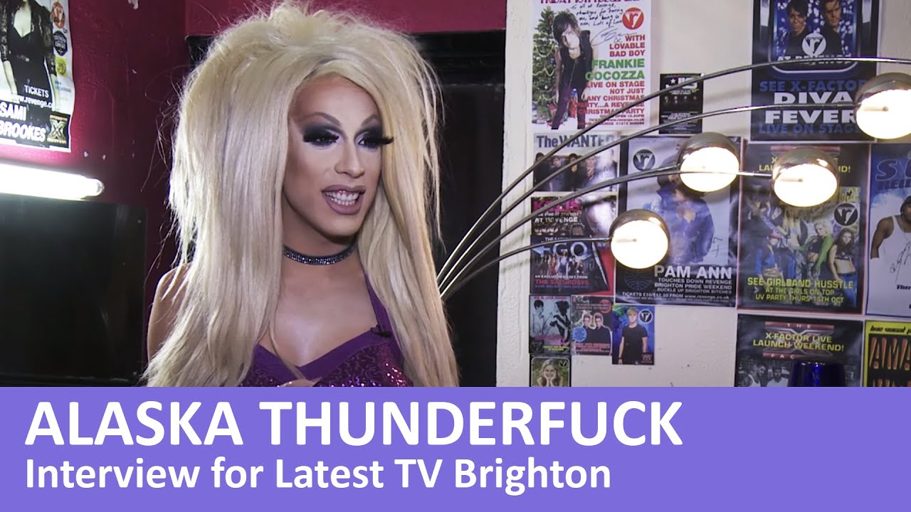 Alaska Thunderfuck interview for Latest TV Brighton