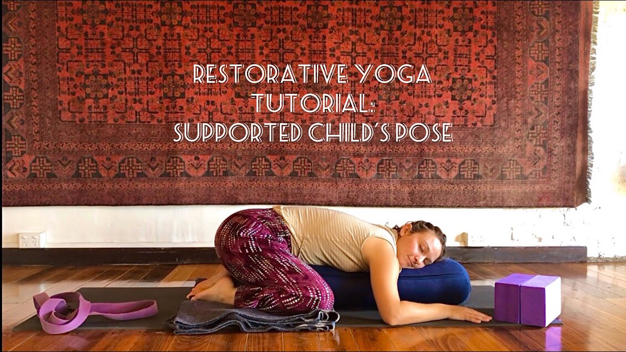 Supported Child's Pose Tutorial | Bre Watkins Yoga