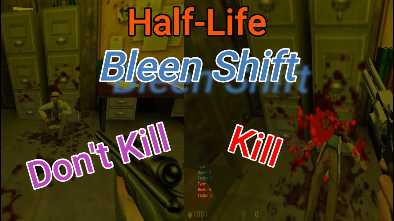 Half-Life Bleen Shift: Foreseen Consequences ( Cut-Content! )