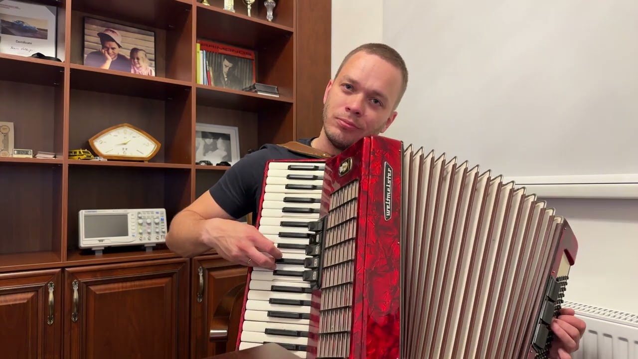Muļķe sirds - Latvian classics on Accordion
