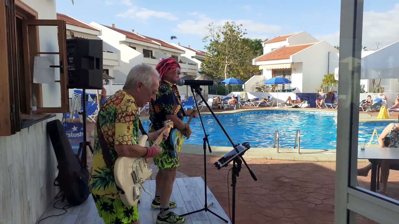 Black Lace ( Feeling Hòt Hot Hot ) Live at The Pool Bar ,Garden City ,Tenerife