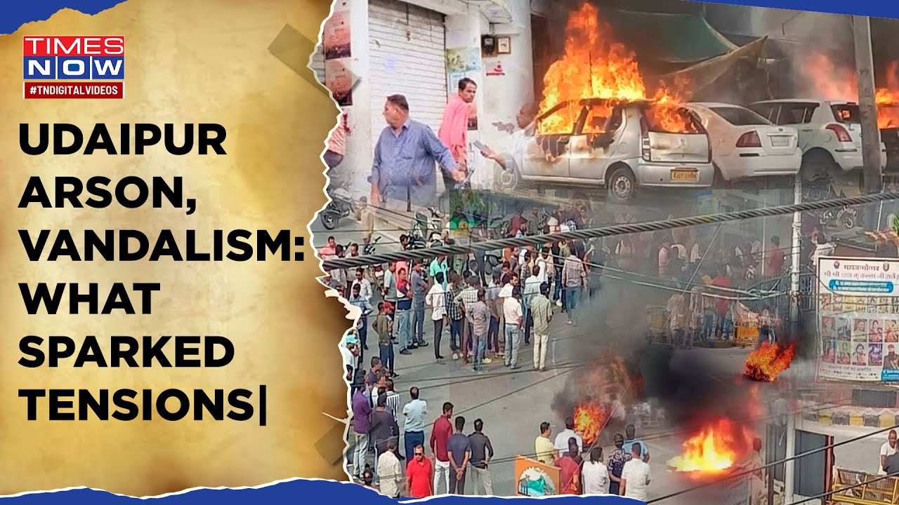 Udaipur: Shocking Scenes After School Stabbing, Clashes| Watch What Sparked Tensions| Police Say...