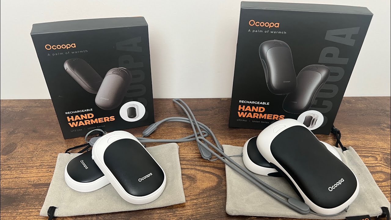 Сравнение аккумуляторных грелок для рук OCOOPA UT3 Pro и UT3 Lite