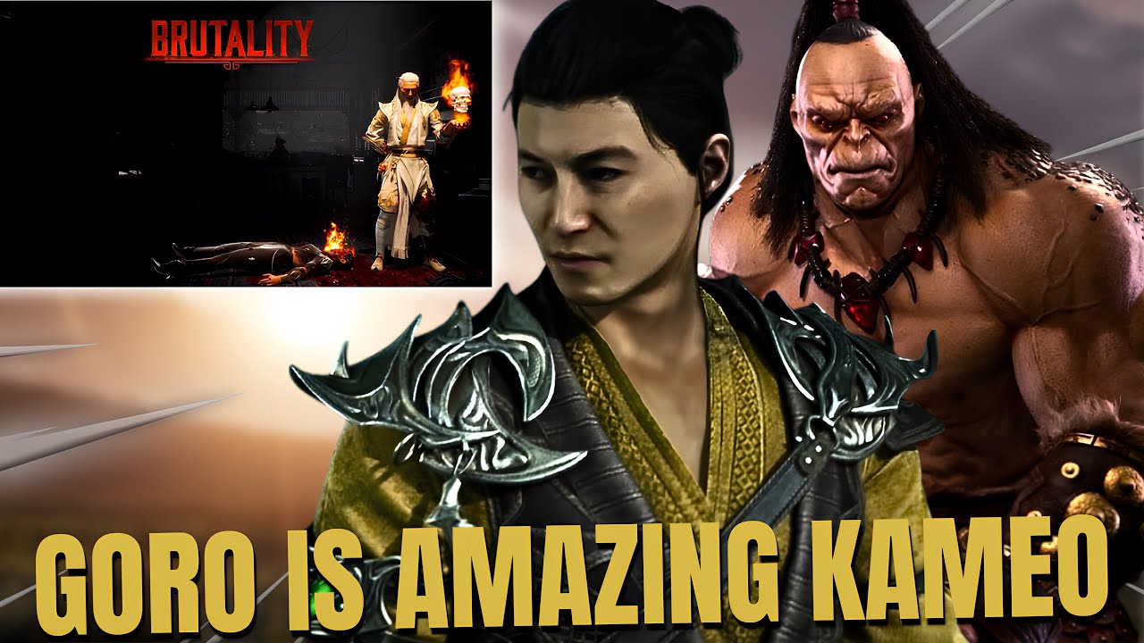 SHANG TSUNG WITH GORO KAMEO IS VERY AMAZING - MK1