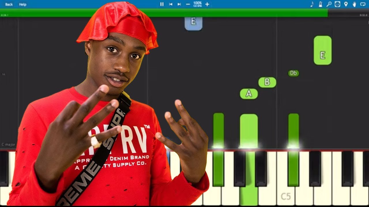 Lil Tjay - Ruthless ft. Jay Critch - Piano Tutorial
