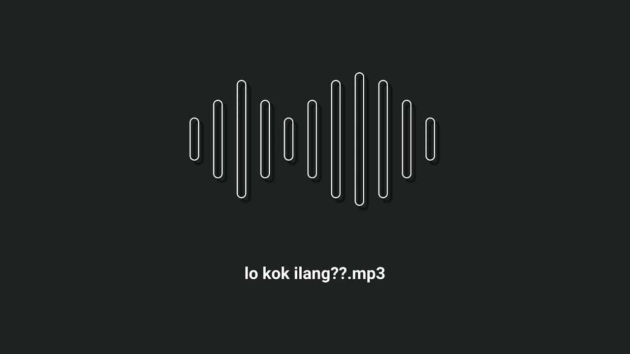 lo kok ilang?? - Memes sound effect
