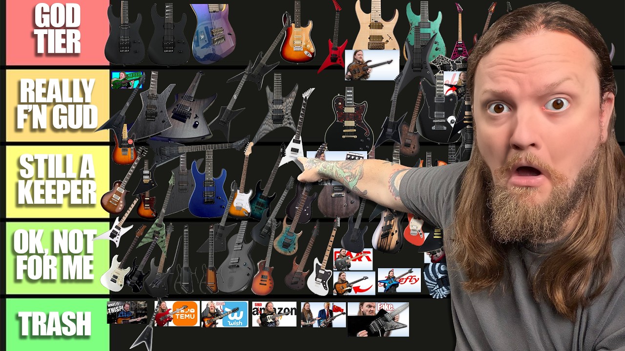 The WORST and BEST Guitars I've Ever Tried...
