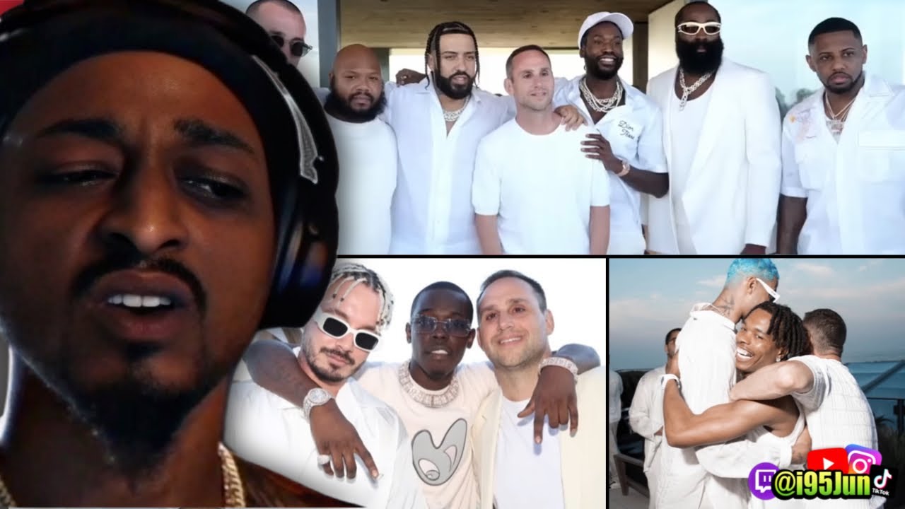 @i95jun reacts to Rappers and These Weird All White Parties