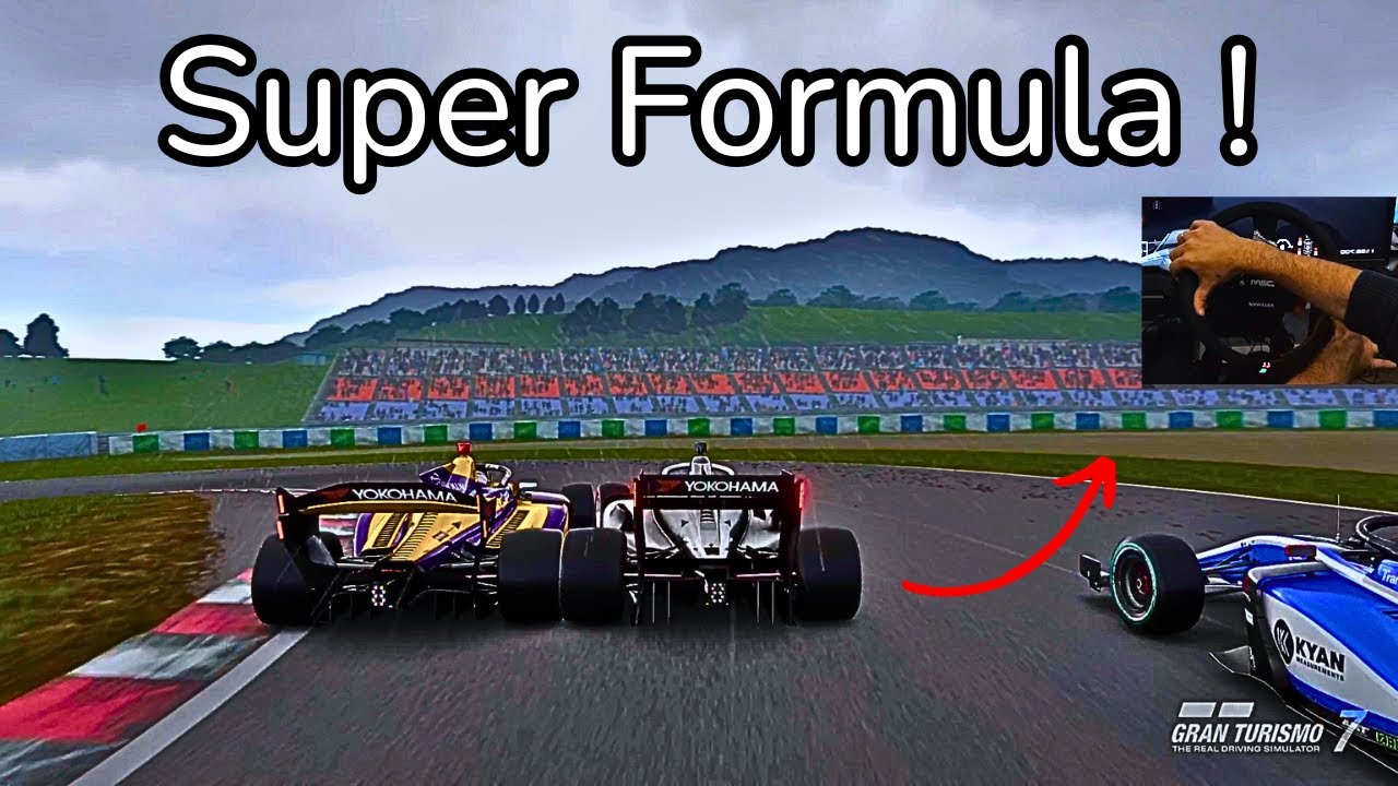 Gran Turismo 7 : Super Formula à Autopolis, ça fait du bien !
