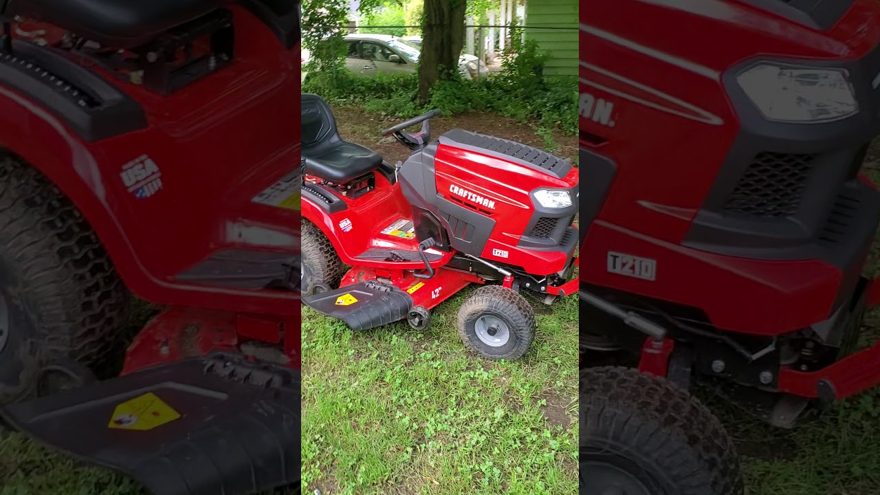 Craftsman t210 Riding lawn mower