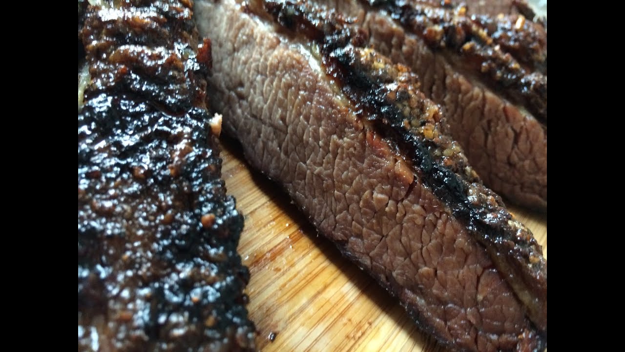 Klassisches Beef Brisket (vom Gasgrill)