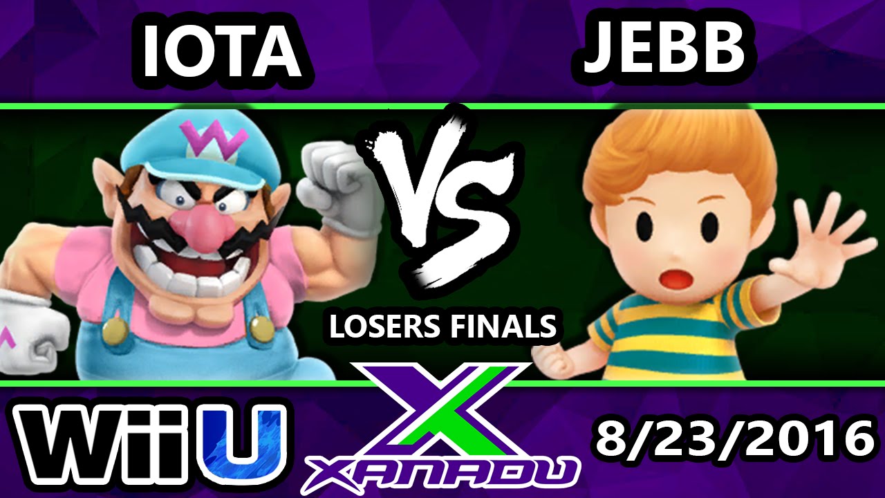 S@X 164 - Iota (Wario) Vs. AOH | Jebb (Lucas) Losers Finals - Smash Wii U - Smash 4