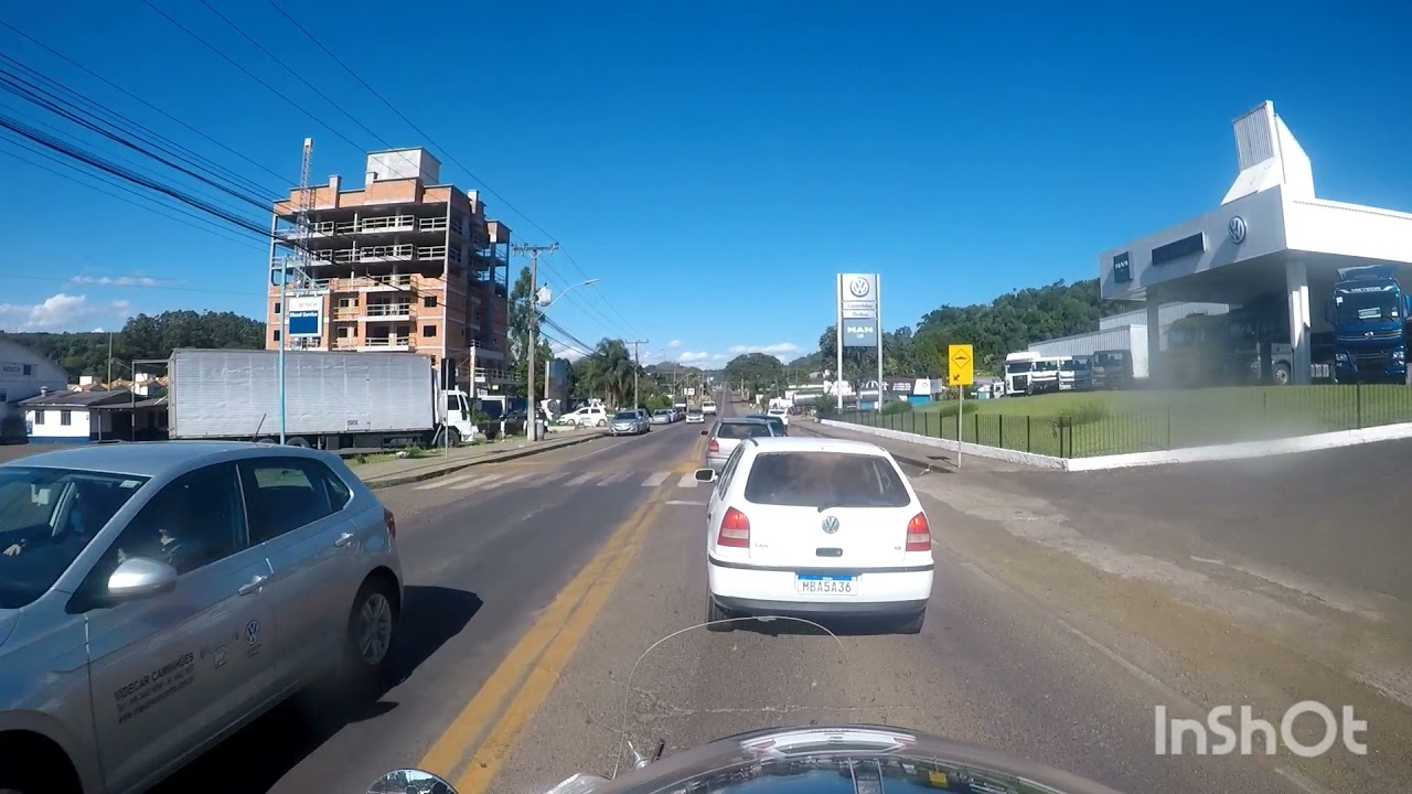Passeio pelo centro de Concórdia,SC.