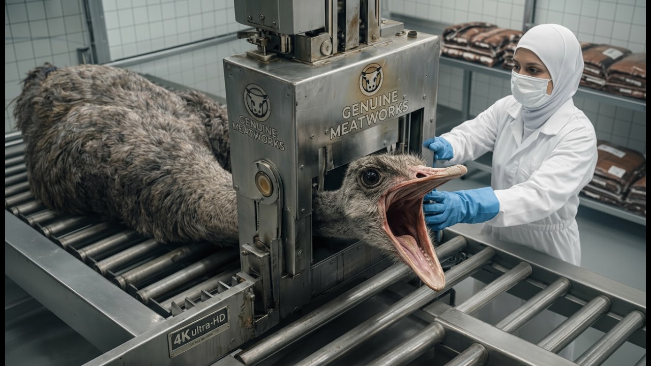 Inside the Ostrich Factory – Full Process How Luxury Ostrich Leather Shoes Are Made