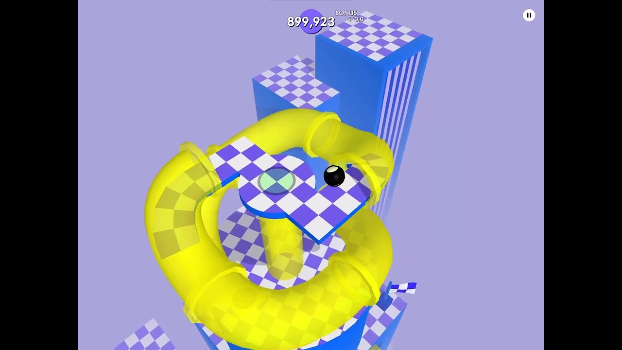 Marble race hamster ball