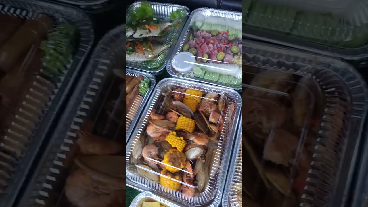 Our Own Business&hearts;️ Set of Food Tray Package with Whole Lechon 😍