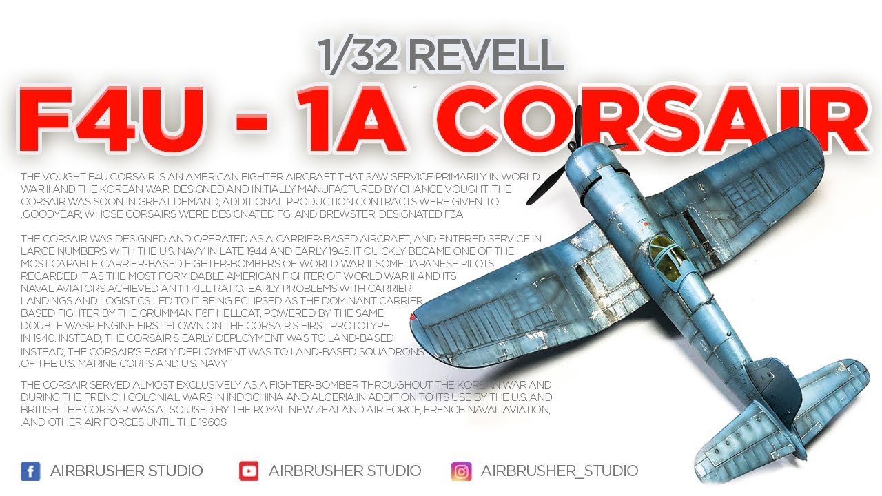 Vought F4U Corsair - 1/32 REVELL SCALE MODEL