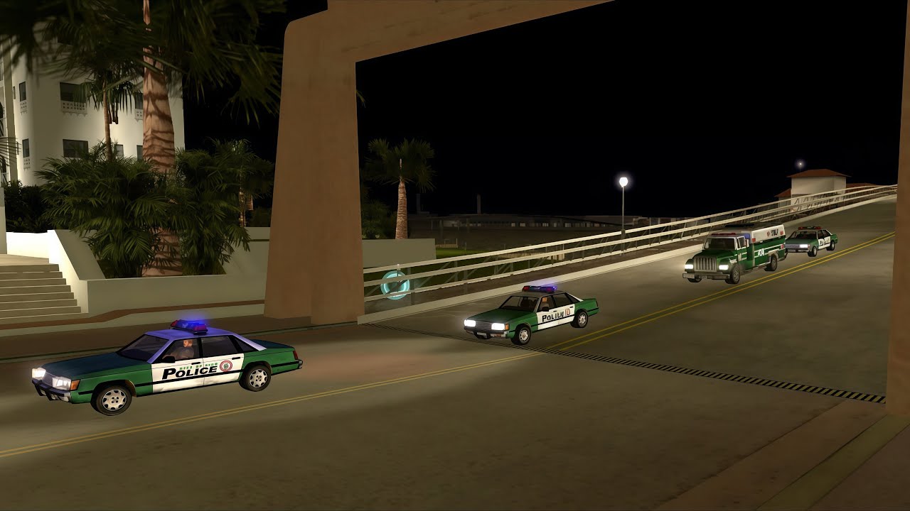 GTA Vice City | Ограбление магазина Paint Barrel и засада полиции