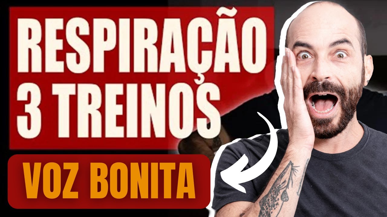 😱 RESPIRAÇÃO para VOZ BONITA (AGORA) | Voz em Construção