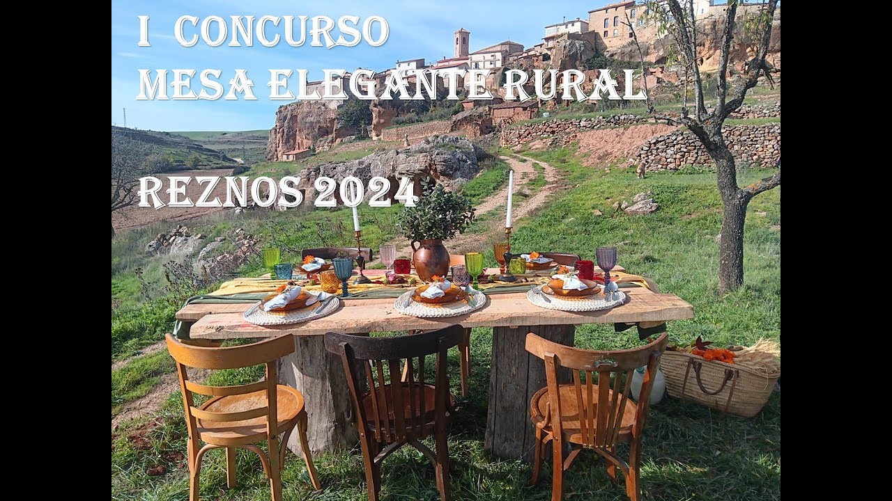 I CONCURSO MESA ELEGANTE RURAL (REZNOS 2024)