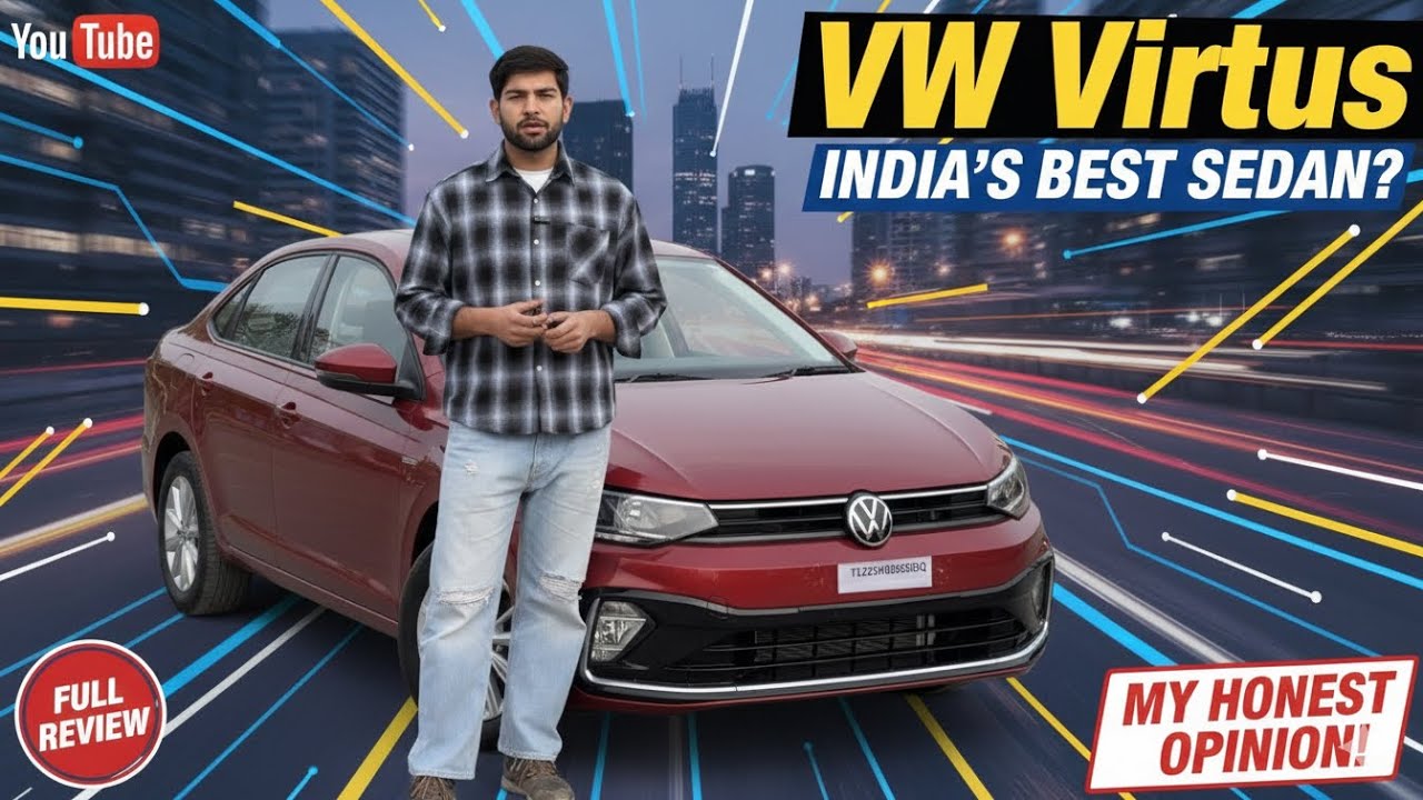 Volkswagen Virtus Highline Plus Review | Value for money? | 1.0L | driving performance 