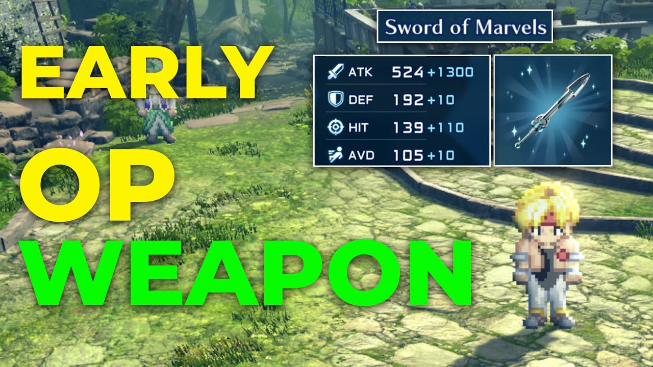 How to Get the Sword of Marvels EARLY in Star Ocean The Second Story R! VERY POWERFUL SWORD!