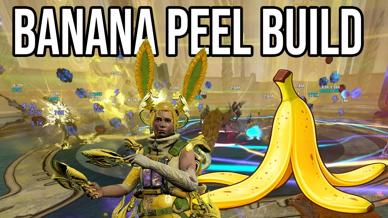 Banana Peel Build 🍌| Enemies Can’t Stop Slipping | Arcane Eruption |Warframe meme build | Revenge