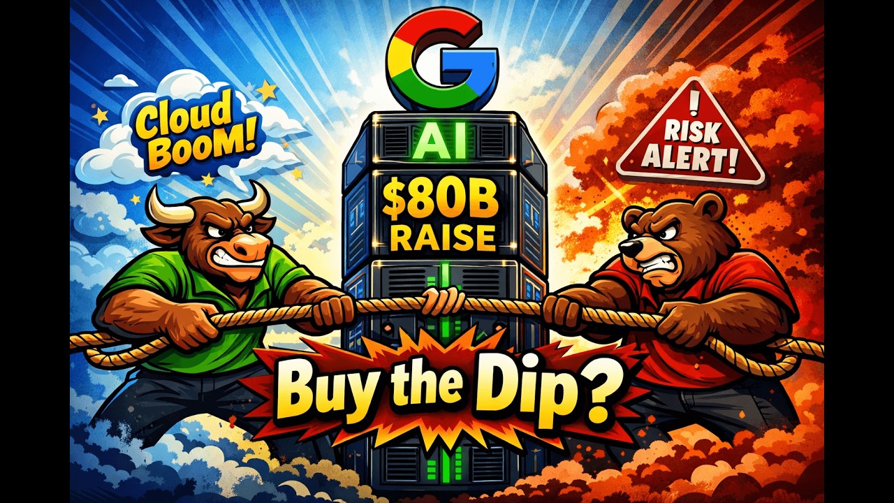 GOOGL Stock Crash ! Alphabet&rsquo;s $80B AI Gamble.. is it time to Buy the Dip like Berkshire??