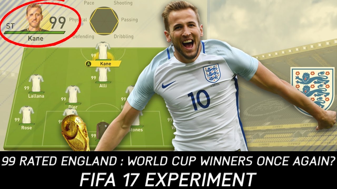 Could a 99 Overall England Team Repeat Their 1966 World Cup Success? - FIFA 17 Experiment