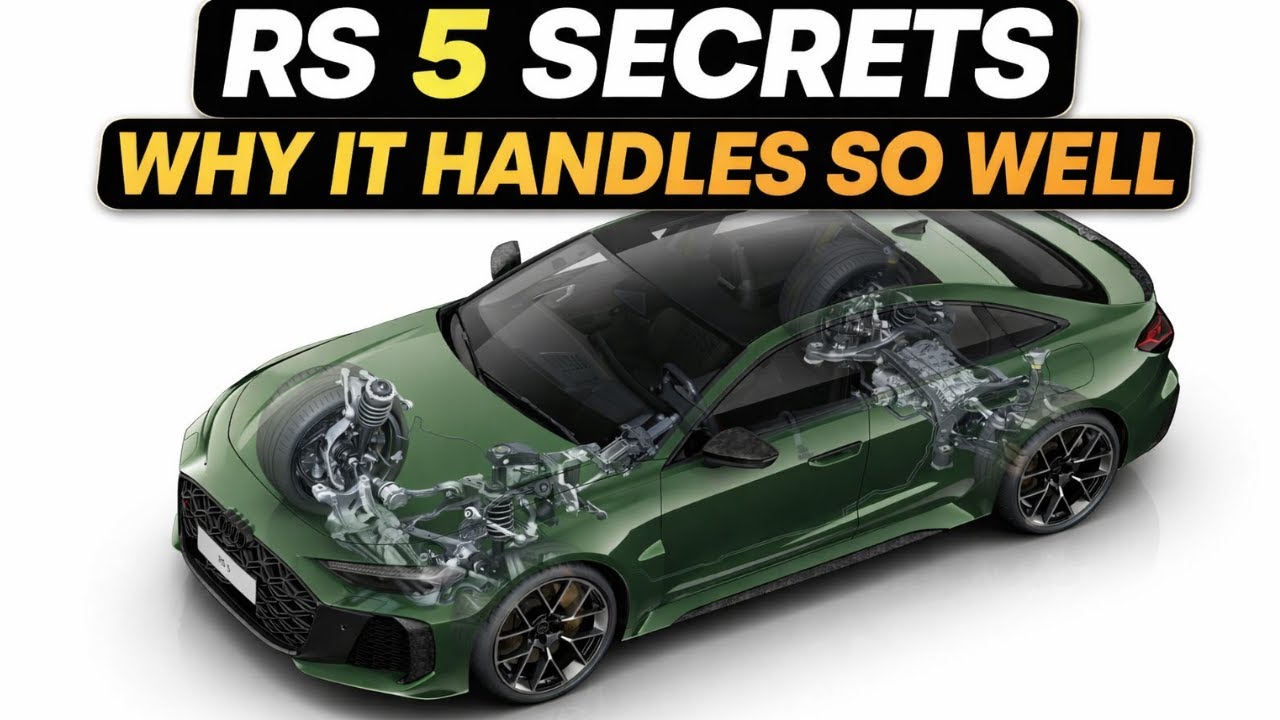 Inside the Audi RS 5 Suspension: Twin Valve Tech and Quattro Explained