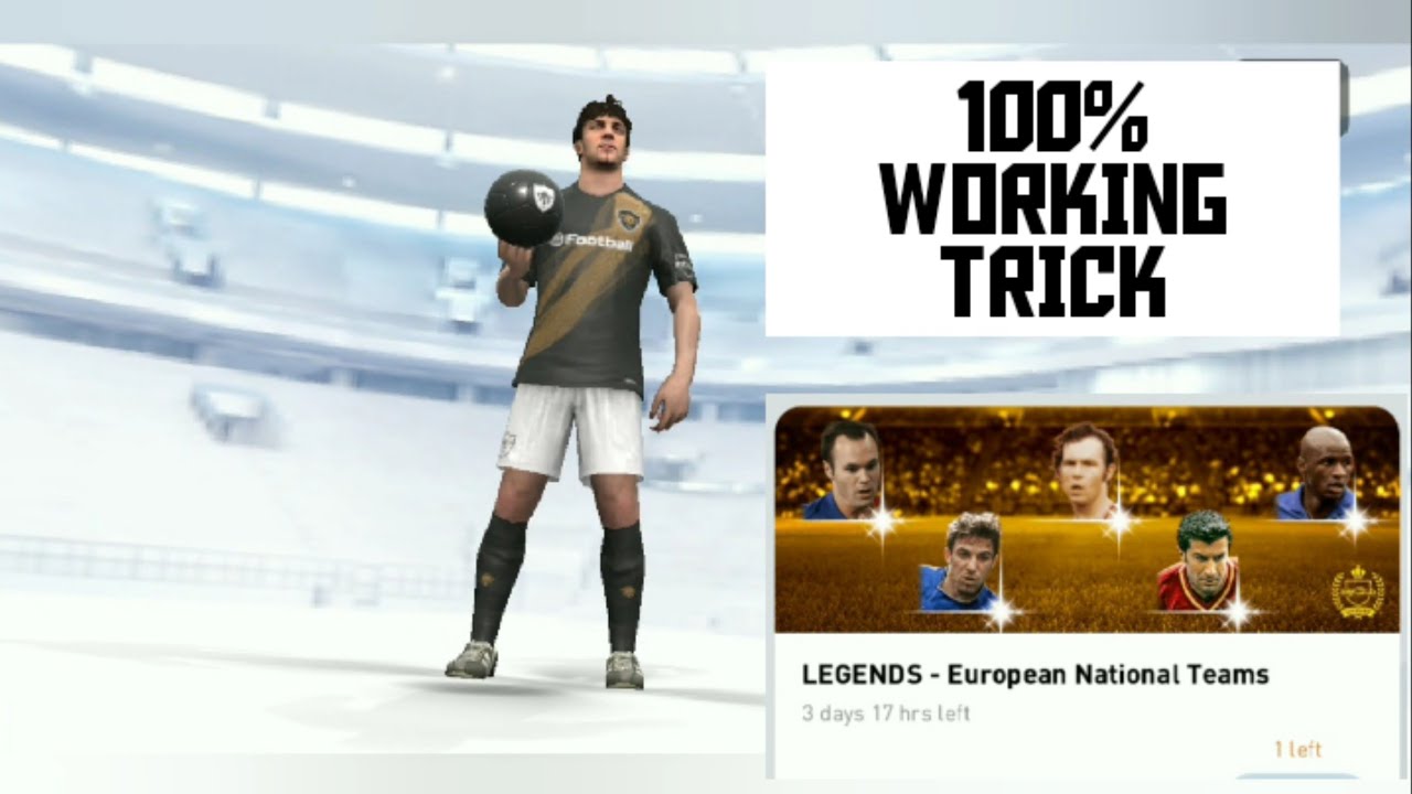 EUROPEAN NATIONAL TEAMS LEGENDS TRICK