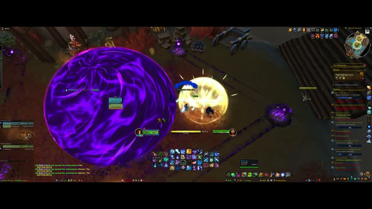 Delves S2: Nightfall Sanctum 11 Frost Mage