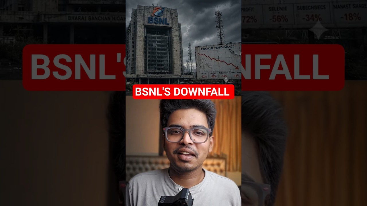 The Real Reason BSNL Collapsed #bsnl #shorts #creatorsaikumar