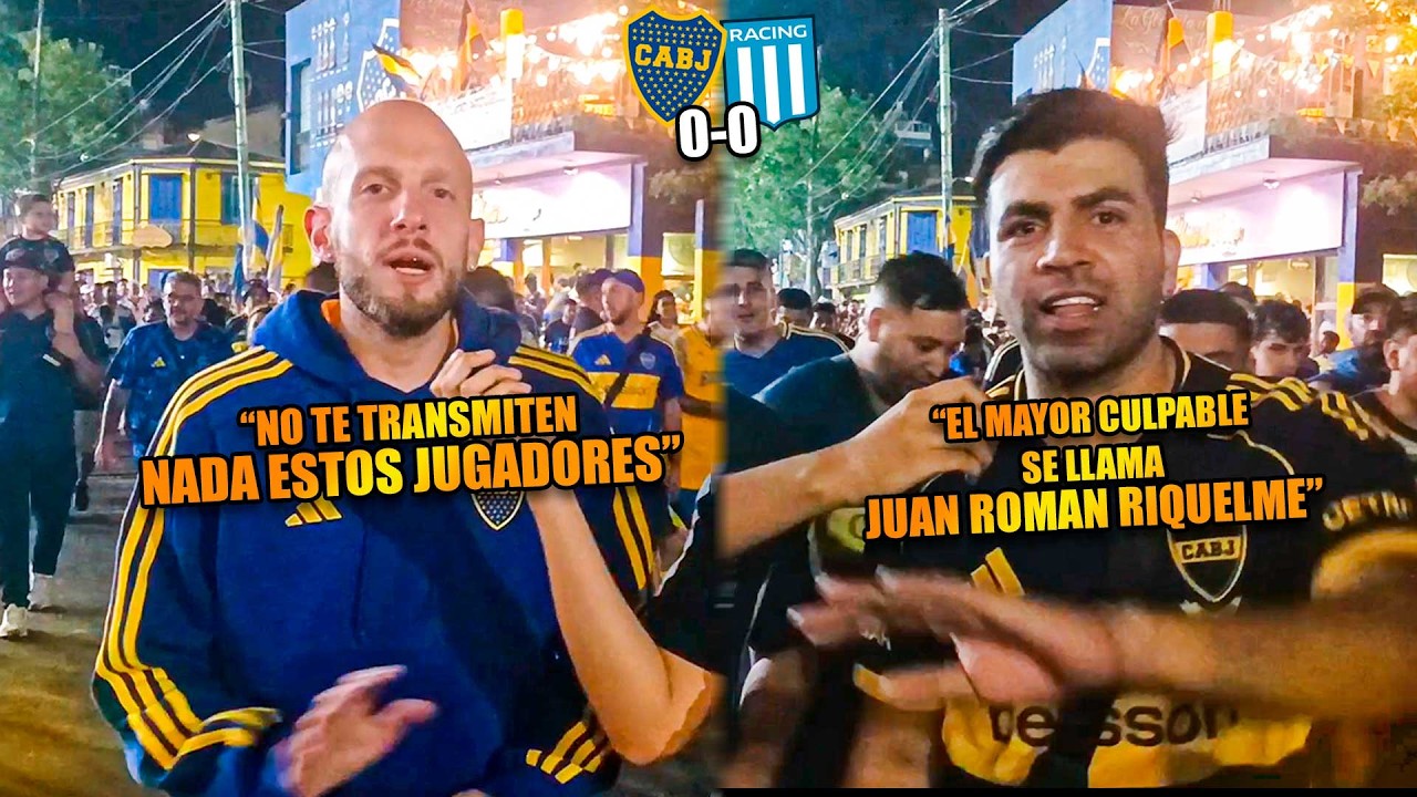 LA OPINION DEL HINCHA - BOCA 0-0 RACING, Fecha 6 de la Liga Argentina 2026.