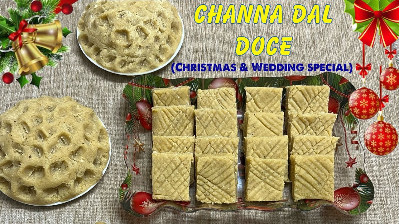 🎄Goan Doce made with Channa Dal & Coconut🥥| #goanvlogger #goanvlogs #goan #foodrecipes #localfood 🌹